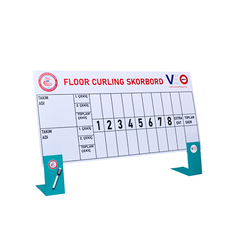 Veo Curling Müsabaka Skor Tahtası